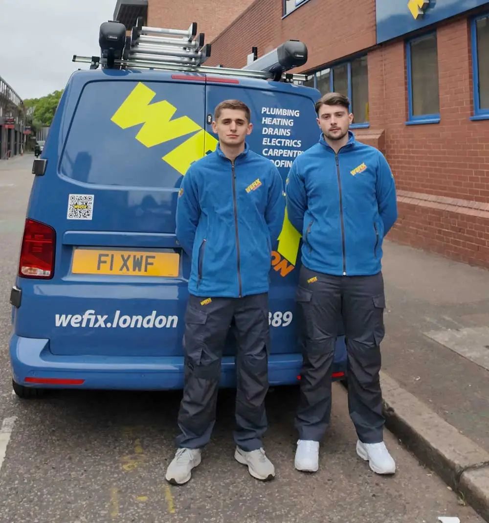 WeFix apprentices and engineers at work