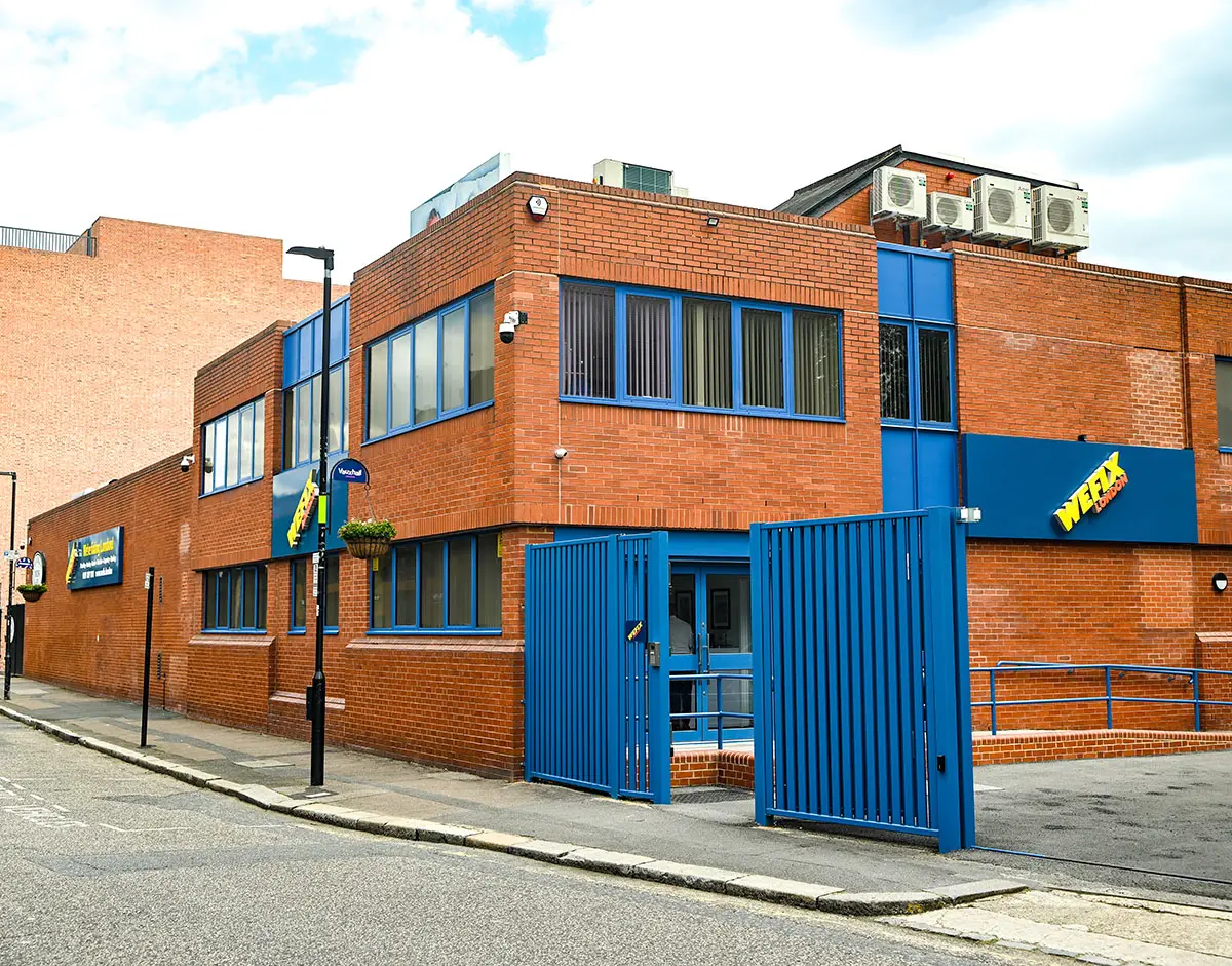 WeFix London head office on Newport Street, Kennington