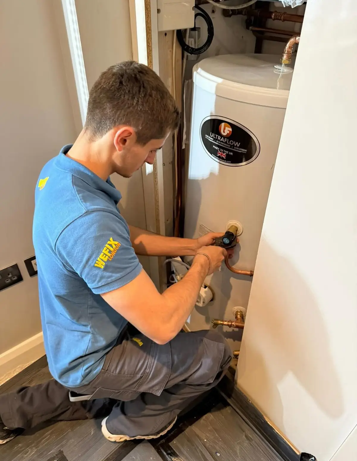 WeFix apprentices and engineers at work